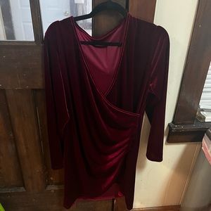 BEAUTIFUL velvet dress plus size